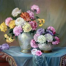 Схема вышивки «цветы»