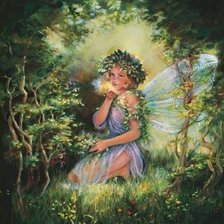 Схема вышивки «поцелуй феи»