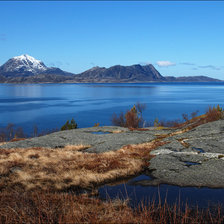 Схема вышивки «пейзаж»