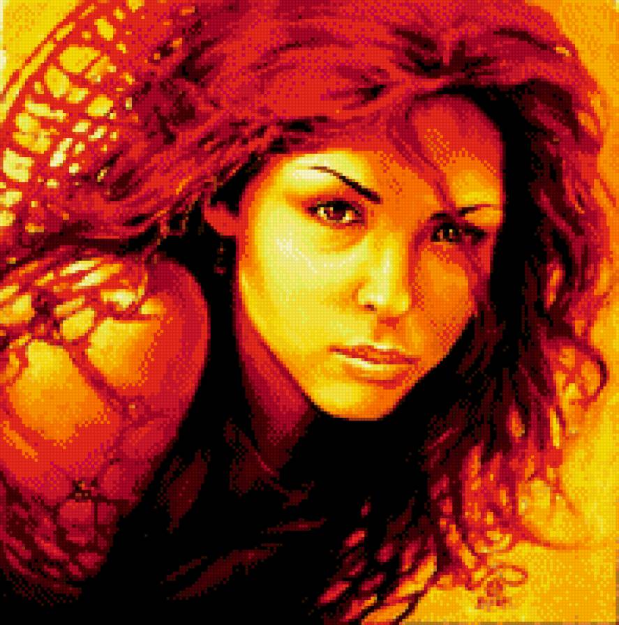 женский образ - люди, женщина, портрет, девушки - предпросмотр