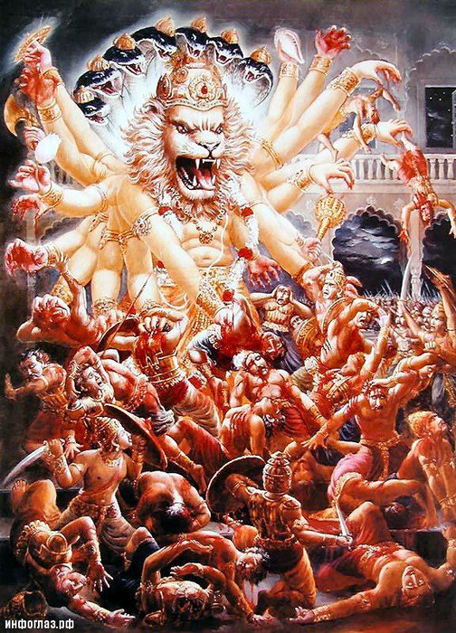 Нрисимха - бог индия религия - оригинал