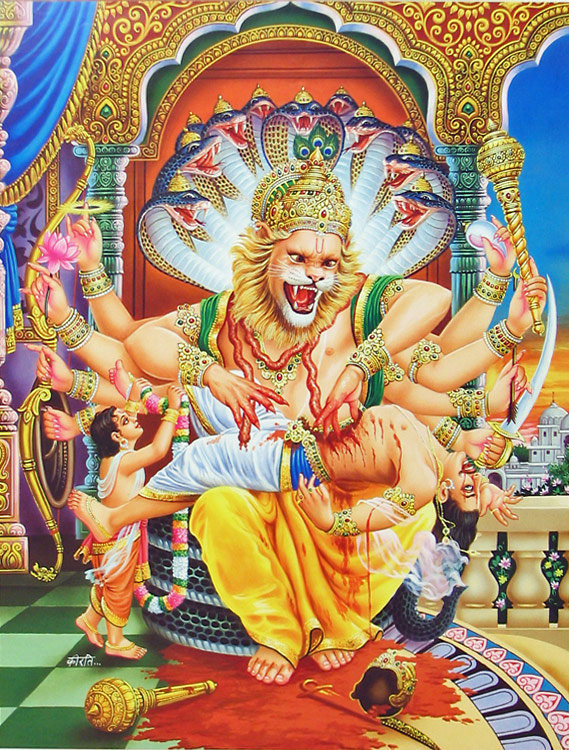 Нрисимха - индия бог господь религия - оригинал