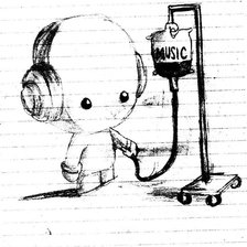 Схема вышивки «Музыка в крови»