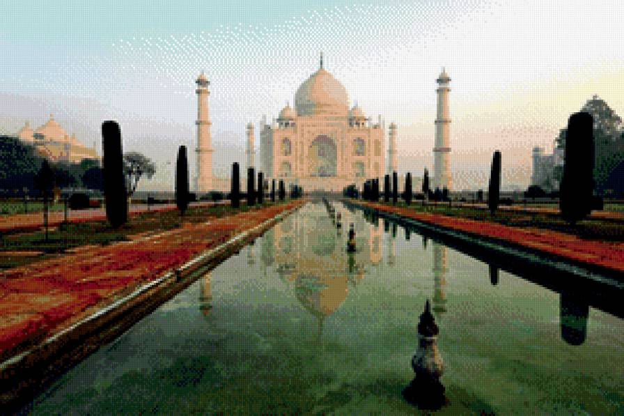 тадж-махал - здание, индия, архитектура, тадж-махал - предпросмотр