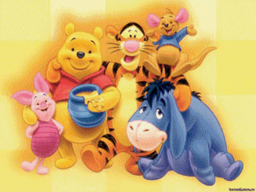 Винни и его друзья - дисней, винни - предпросмотр