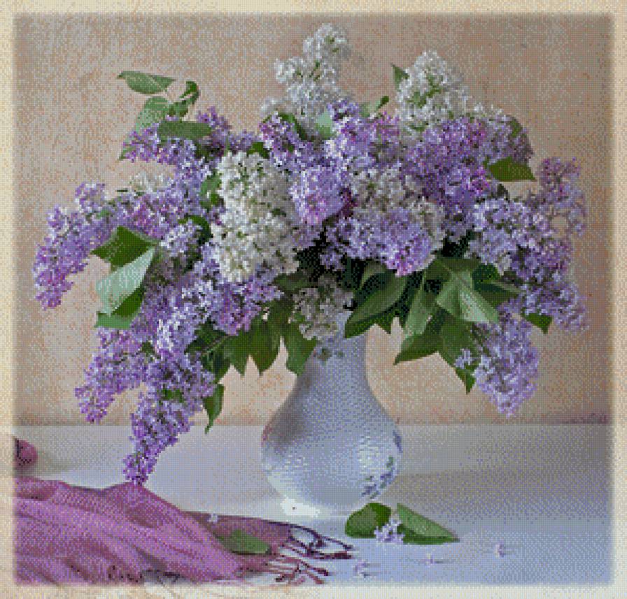 букет сирени - предпросмотр