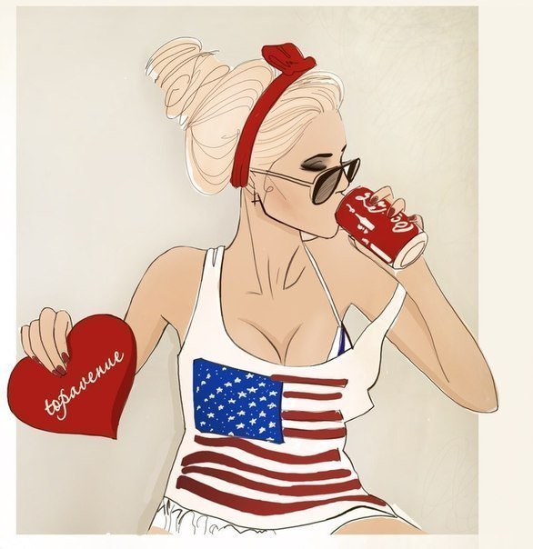 крутыжка - девушка - оригинал