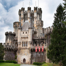 Оригинал схемы вышивки «Замок 5» (№693382)