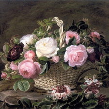 Схема вышивки «розы 3»