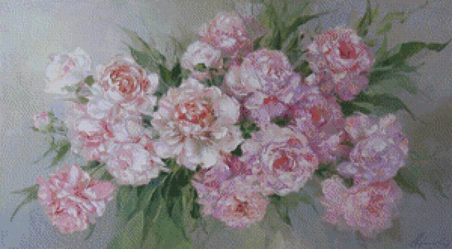 Розовые розы 2 - предпросмотр