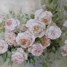 Розовые розы 3