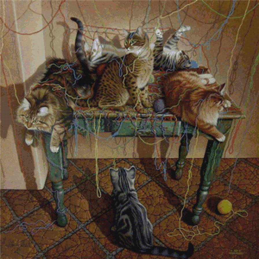 перестарались - котики, коты - предпросмотр