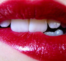 Схема вышивки «губы страсти»