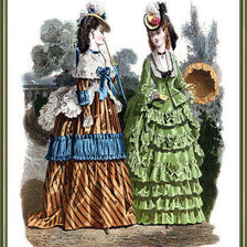 Оригинал схемы вышивки «викторианская эпоха» (№695096)