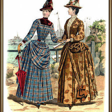 Оригинал схемы вышивки «викторианская эпоха» (№695104)