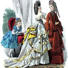 Оригинал схемы вышивки «викторианская эпоха» (№695157)