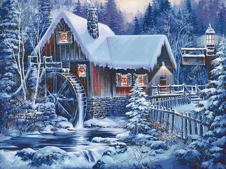 Водяная мельница - оригинал