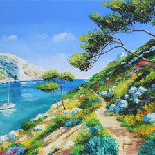 Схема вышивки «Бухта»