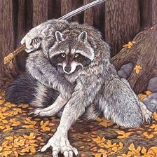 Схема вышивки «ниньзя»