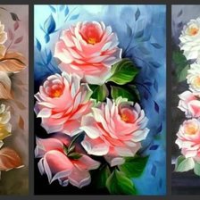 Схема вышивки «триптих»