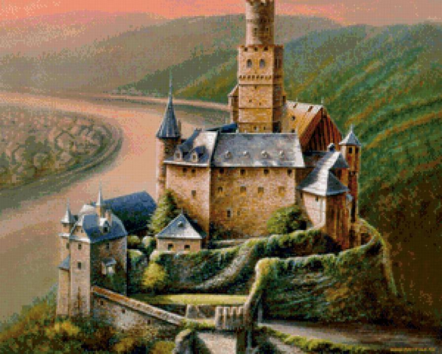 Серия Замки - пейзаж, природа - предпросмотр