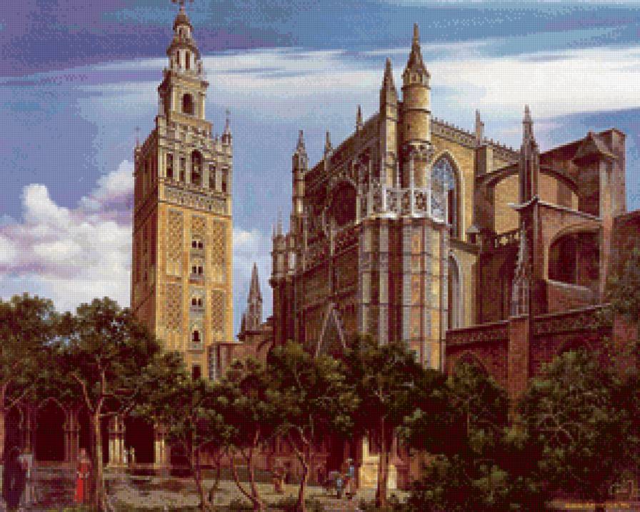 Серия Замки - природа, пейзаж - предпросмотр