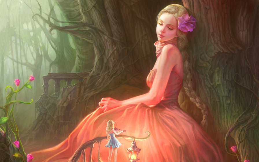 №696473 - фэнтези, девушка - оригинал