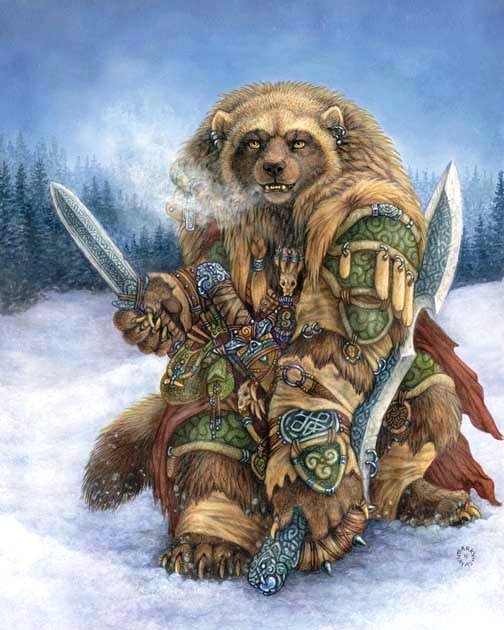 защитник севера - медведь - оригинал
