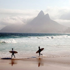 Схема вышивки «Море»