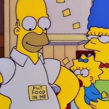 Схема вышивки «The Simpsons»