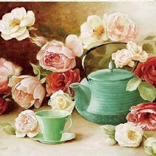 Схема вышивки «Розы»