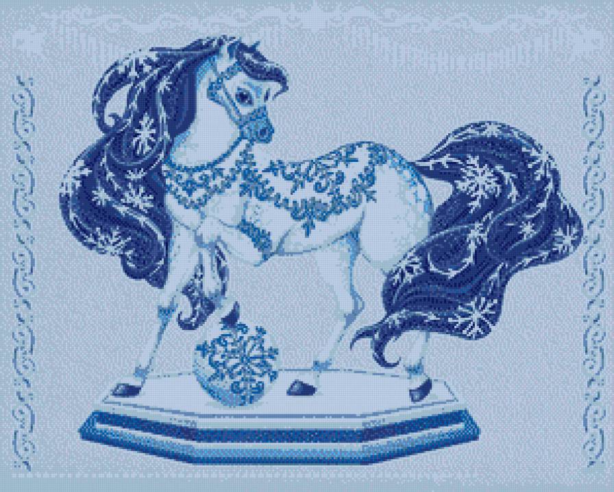 лошадка - лошади, кони, животные, лошадка, лошадь, зима, конь - предпросмотр