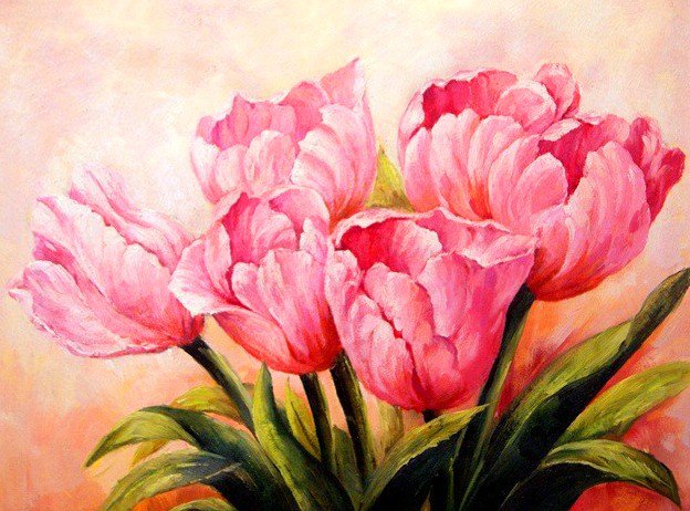 цветы - цветы, картина, букет - оригинал