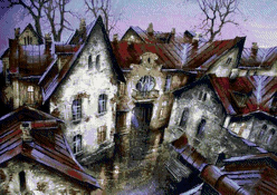 Мокрый дворик - города - предпросмотр