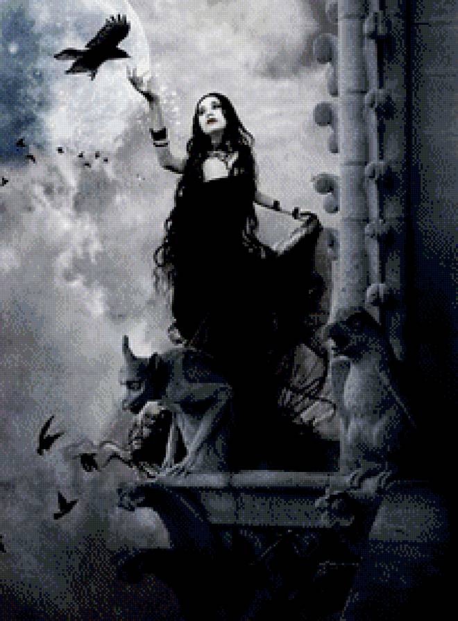 №699705 - готика, девушка - предпросмотр