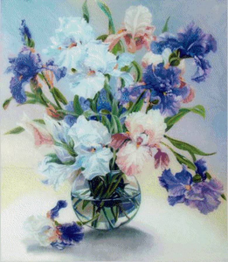 ирисы - ирисы, цветы - предпросмотр