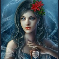 девушка времени