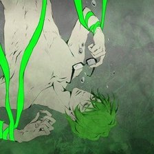 Схема вышивки «* Мидорима *»