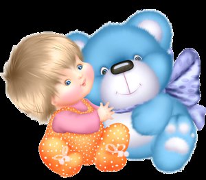 Мишка и малышка - оригинал