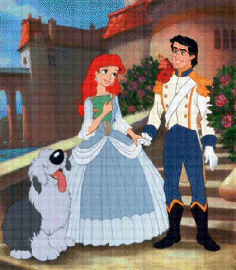 русалочка - ариель, любовь, дисней, русалочка, романтика, принц, мультик - предпросмотр