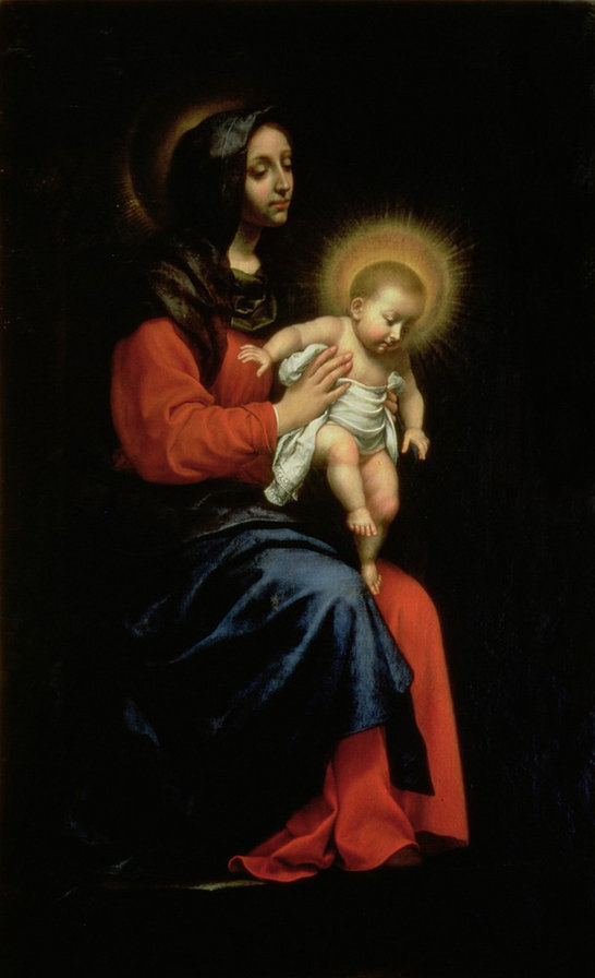 Carlo Dolci, Madonna and Child - оригинал