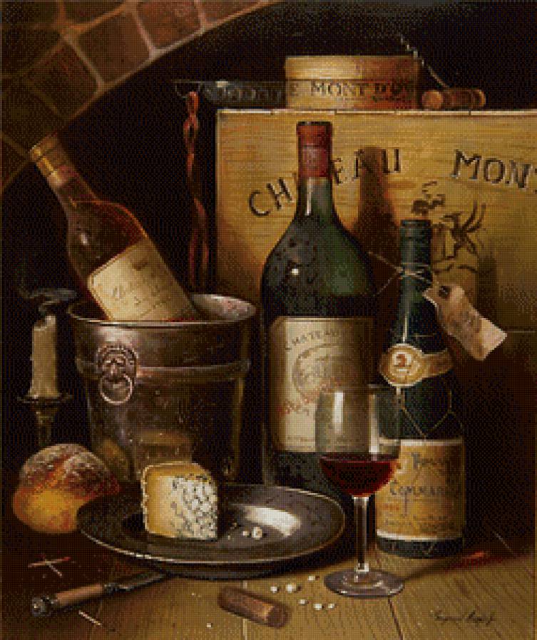 Вино - вино, натюрморт, сыр - предпросмотр