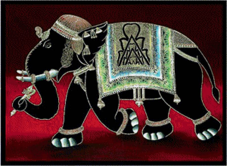 Индийский слон - предпросмотр