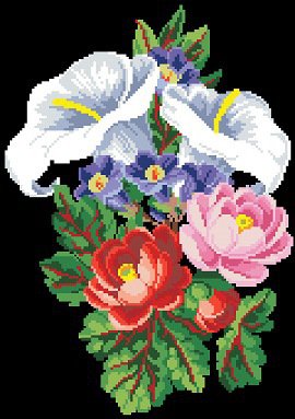 серия "цветы" - цветы.калы.розы - оригинал