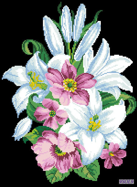 серия "цветы" - цветы - оригинал