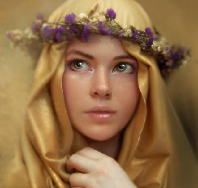 неизвестная - девушка - оригинал