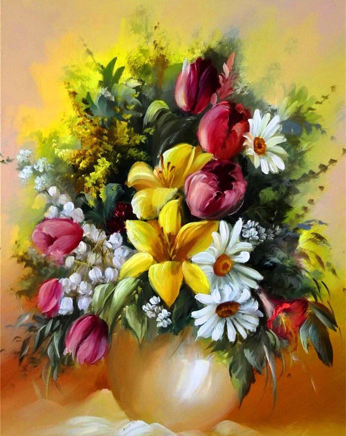 букет - букеты, картина, цветы - оригинал