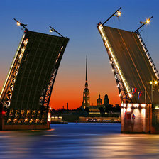 Схема вышивки «Мост»