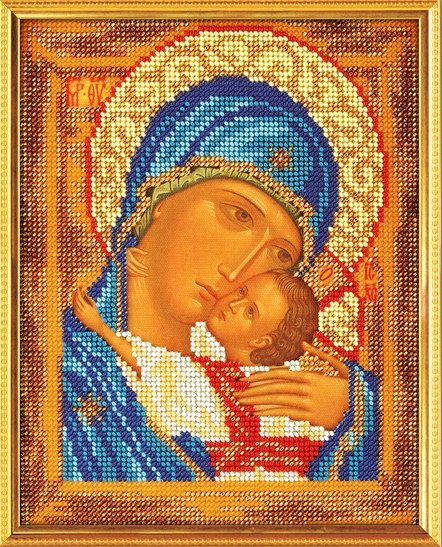 Богородица Милующая - богородица, религия, христос, икона, мария - оригинал