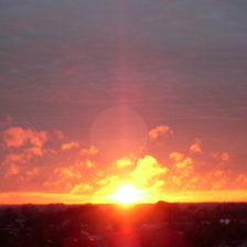 Схема вышивки «ЗАКАТ»